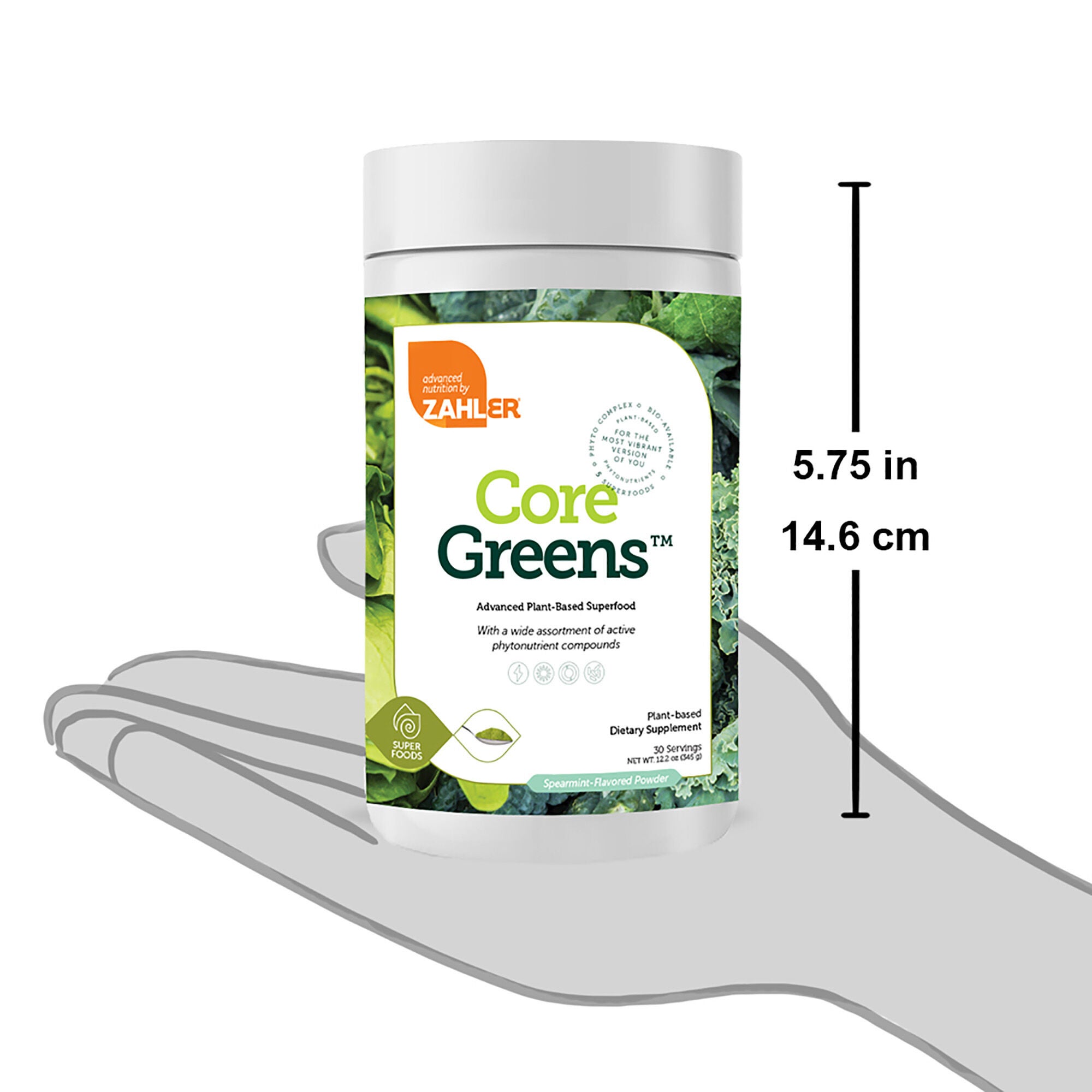 Core Greens&trade; Spearmint - 12.2 oz. (30 Servings)
